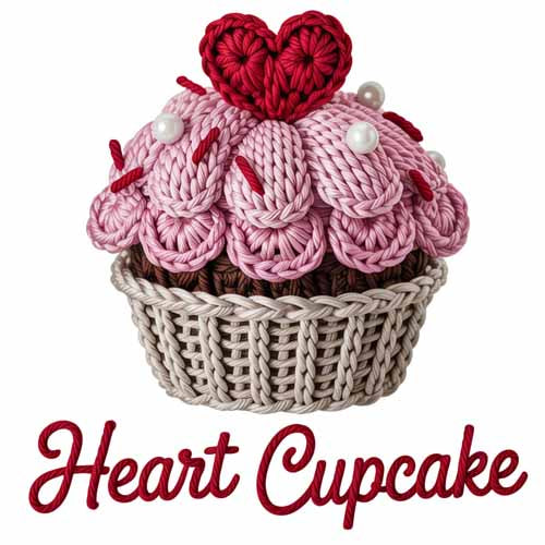 Faux Yarn Valentine's DTF Transfer 204