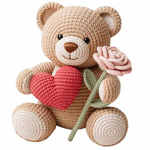 Faux Yarn Valentine's DTF Transfer 211