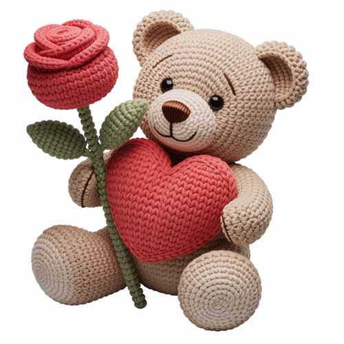 Faux Yarn Valentine's DTF Transfer 229