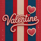 Faux Yarn Valentine's DTF Transfer 264