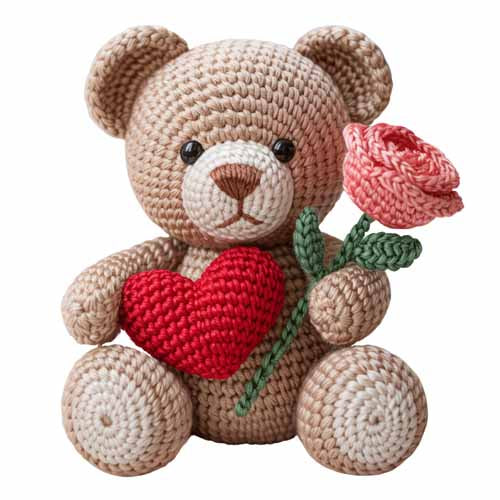 Faux Yarn Valentine's DTF Transfer 286