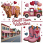 Faux Yarn Valentine's DTF Transfer 321