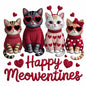 Faux Yarn Valentine's DTF Transfer 346