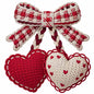 Faux Yarn Valentine's DTF Transfer 377