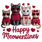 Faux Yarn Valentine's DTF Transfer 381