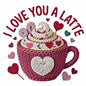 Faux Yarn Valentine's DTF Transfer 395