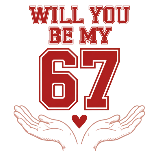 Faux Yarn Valentine's DTF Transfer 413