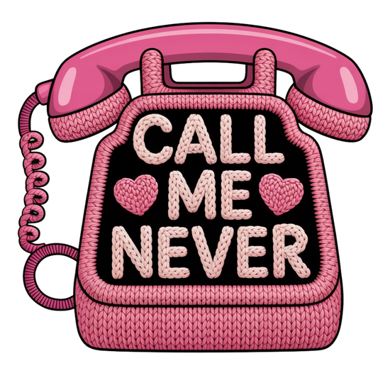 Faux Yarn Valentine's DTF Transfer 420