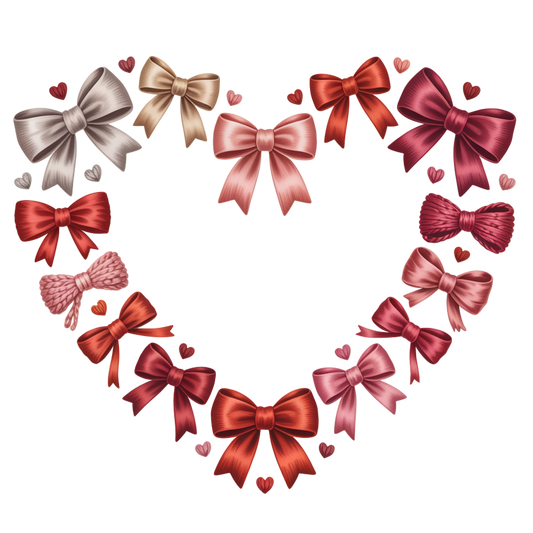 Faux Yarn Valentine's DTF Transfer 429