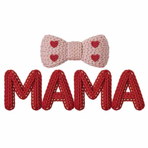 Faux Yarn Valentine's DTF Transfer 45