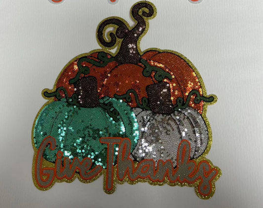 Halloween Thankful Stock Patch32