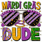 Mardi Gras DTF10