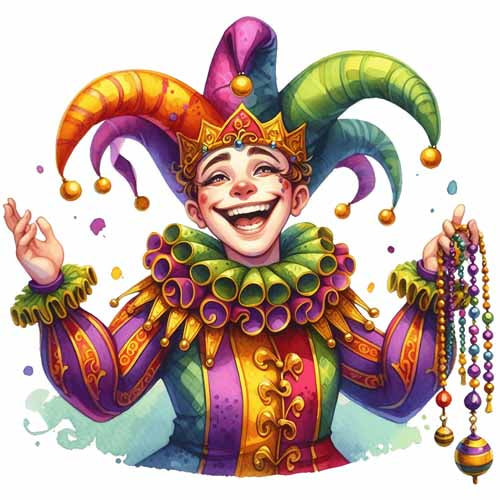 Mardi Gras DTF114