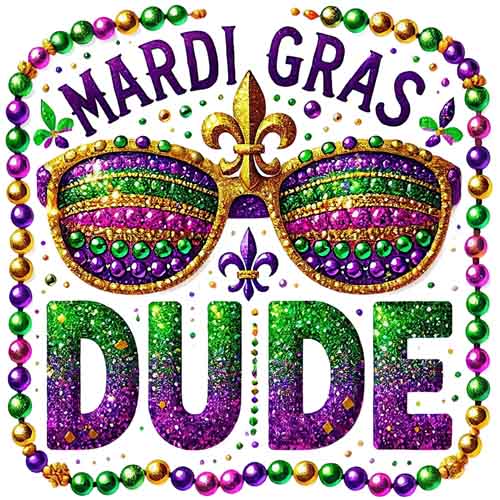 Mardi Gras DTF12
