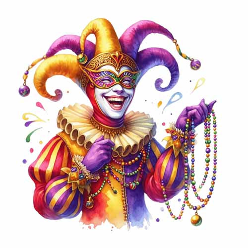 Mardi Gras DTF122