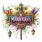 Mardi Gras DTF123