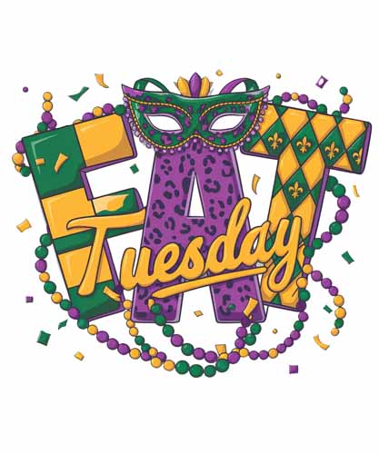 Mardi Gras DTF128
