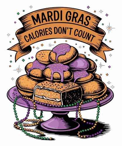 Mardi Gras DTF129