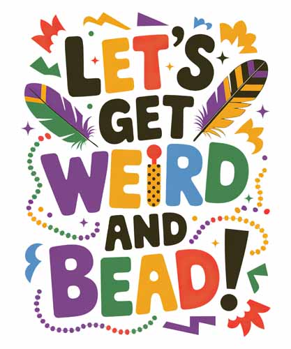 Mardi Gras DTF132