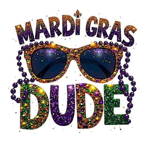 Mardi Gras DTF14