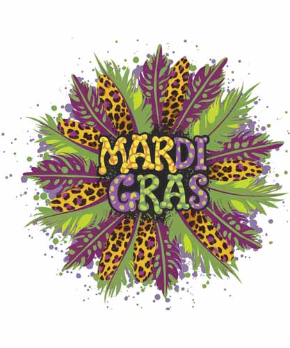 Mardi Gras DTF140