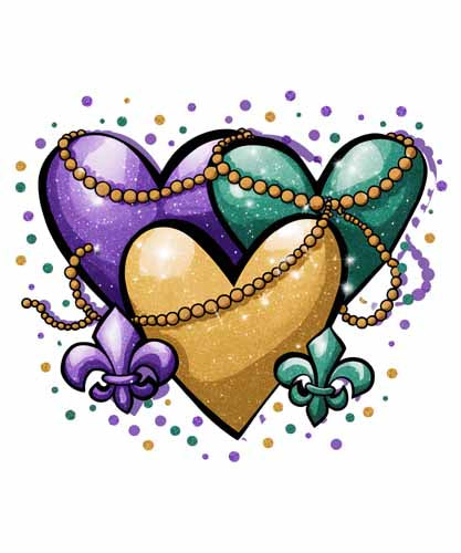 Mardi Gras DTF143