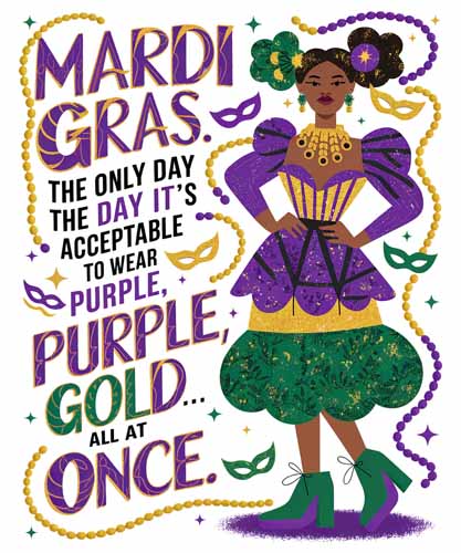 Mardi Gras DTF144