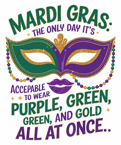 Mardi Gras DTF147