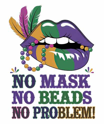 Mardi Gras DTF154