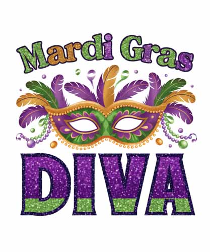 Mardi Gras DTF155