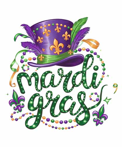 Mardi Gras DTF161