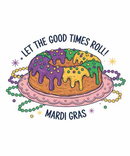 Mardi Gras DTF198