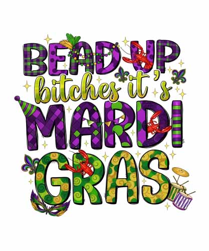 Mardi Gras DTF207