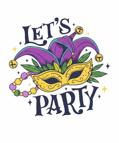 Mardi Gras DTF209