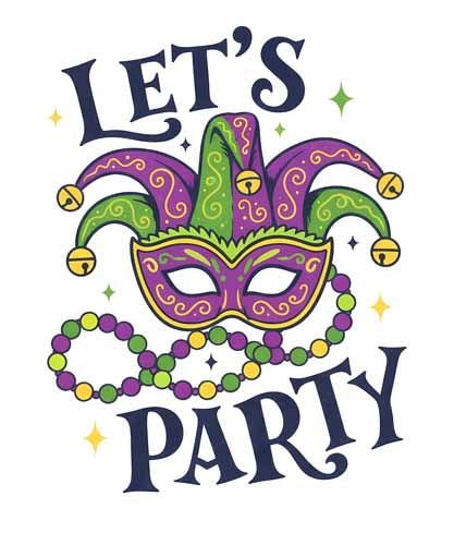 Mardi Gras DTF210