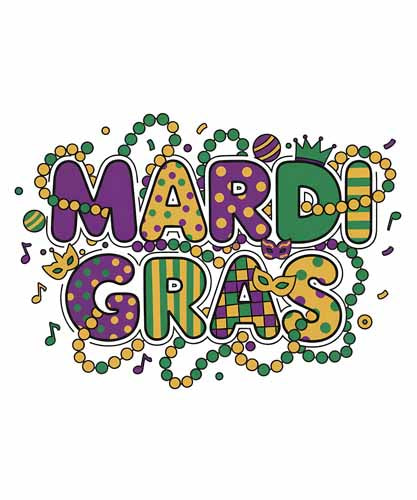 Mardi Gras DTF213