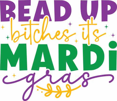 Mardi Gras DTF214