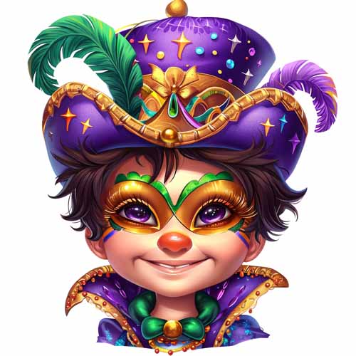 Mardi Gras DTF216