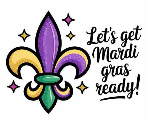Mardi Gras DTF227