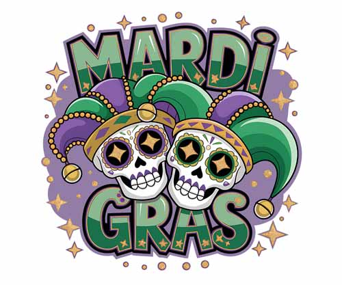 Mardi Gras DTF244