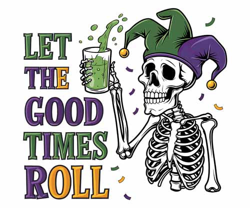 Mardi Gras DTF253