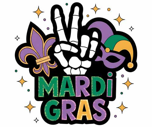 Mardi Gras DTF259
