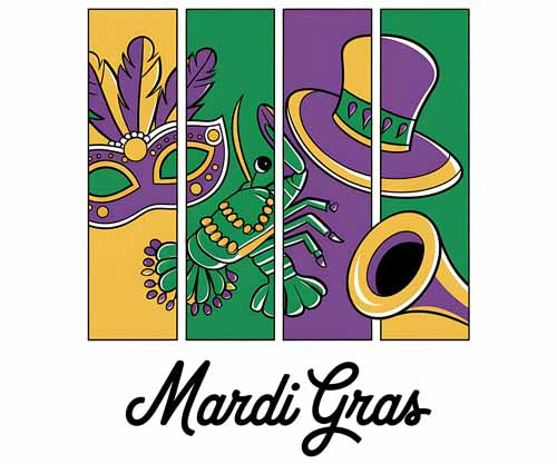 Mardi Gras DTF292