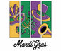 Mardi Gras DTF292