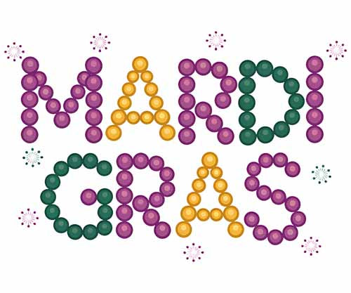 Mardi Gras DTF302