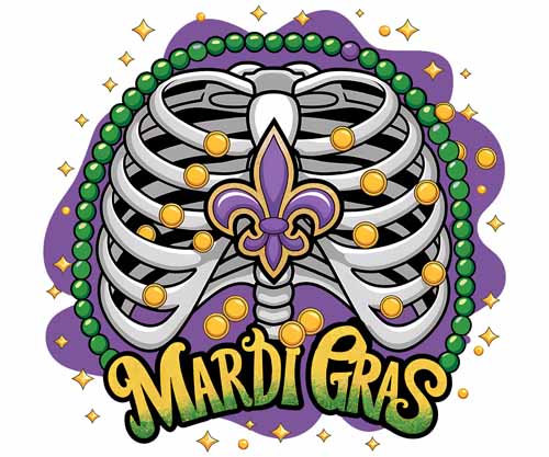 Mardi Gras DTF304