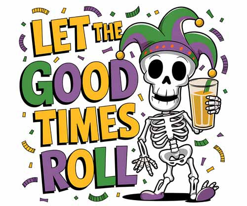 Mardi Gras DTF305
