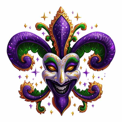 Mardi Gras DTF318