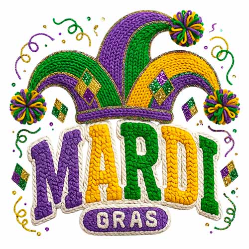 Mardi Gras DTF321