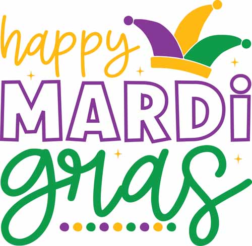 Mardi Gras DTF324